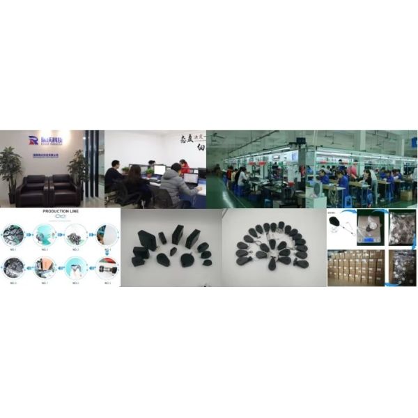 RW5418 Heart-Shaped Security Pull Box Plus Dia 38mm Circular Sticky Metal Plate