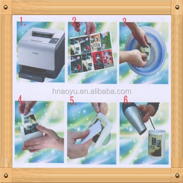 Customized Temporary Tattoo Sticker Waterslide Decal Paper With Low Temperature Feature