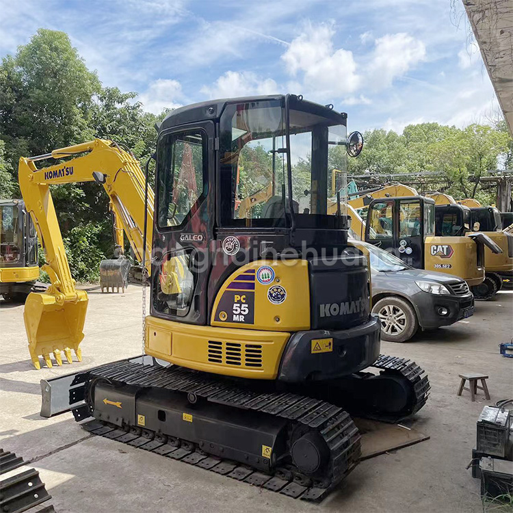 Used Komatsu PC56 7 Excavator Original Japanese Second Hand PC56-7 Tracked Excavator