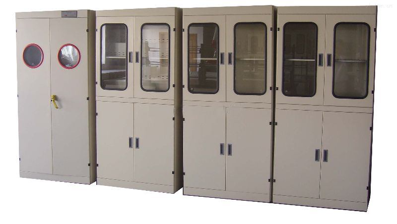 Hospital Reagent Cabinet Computer Lab Furniture Electrostatic Spraying Surface