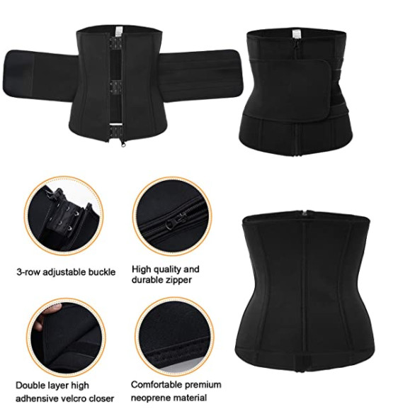 Adjustable Neoprene Belly Sweat Belt For Waist Slimming
