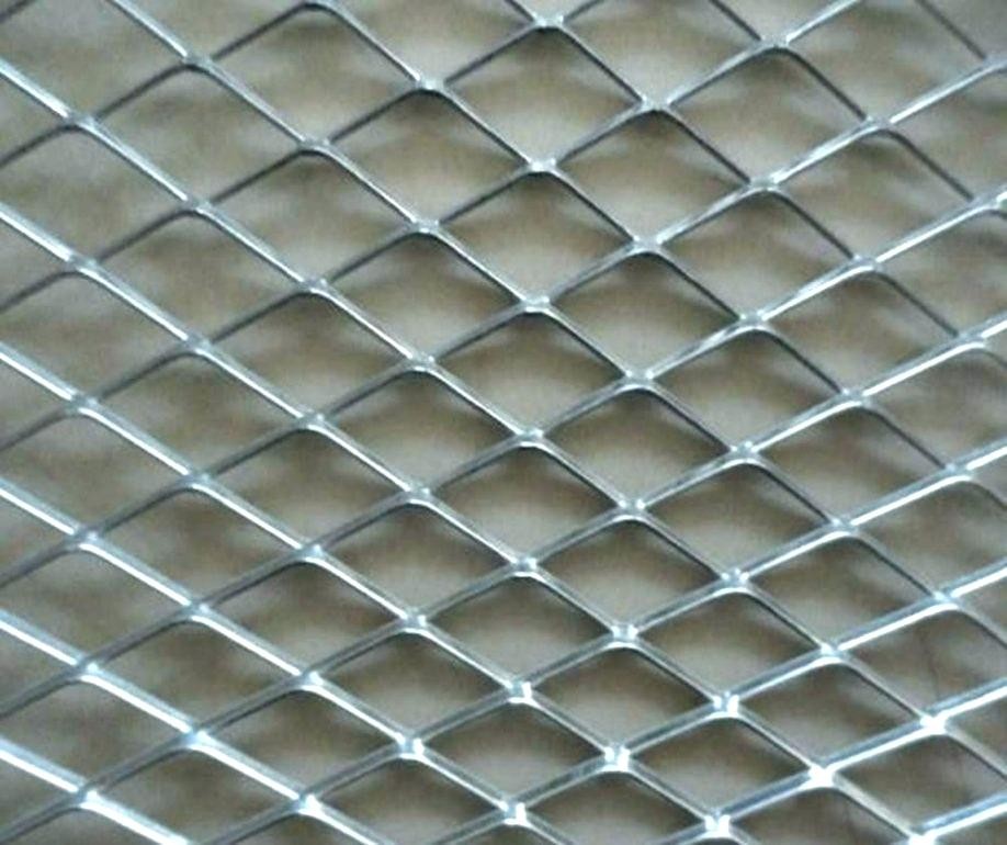Stainless Steel Expanded Metal Diamond Wire Mesh 0.5mm-15mm Thickness For Filter