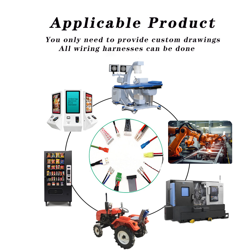 Sample Discount Jst Sh Custom Assy Assembly Electrical Cables for Mechanical Control