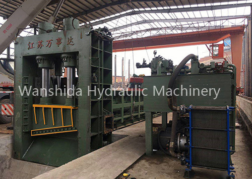 800 Ton Hydraulic Guillotine Scrap Metal Shear