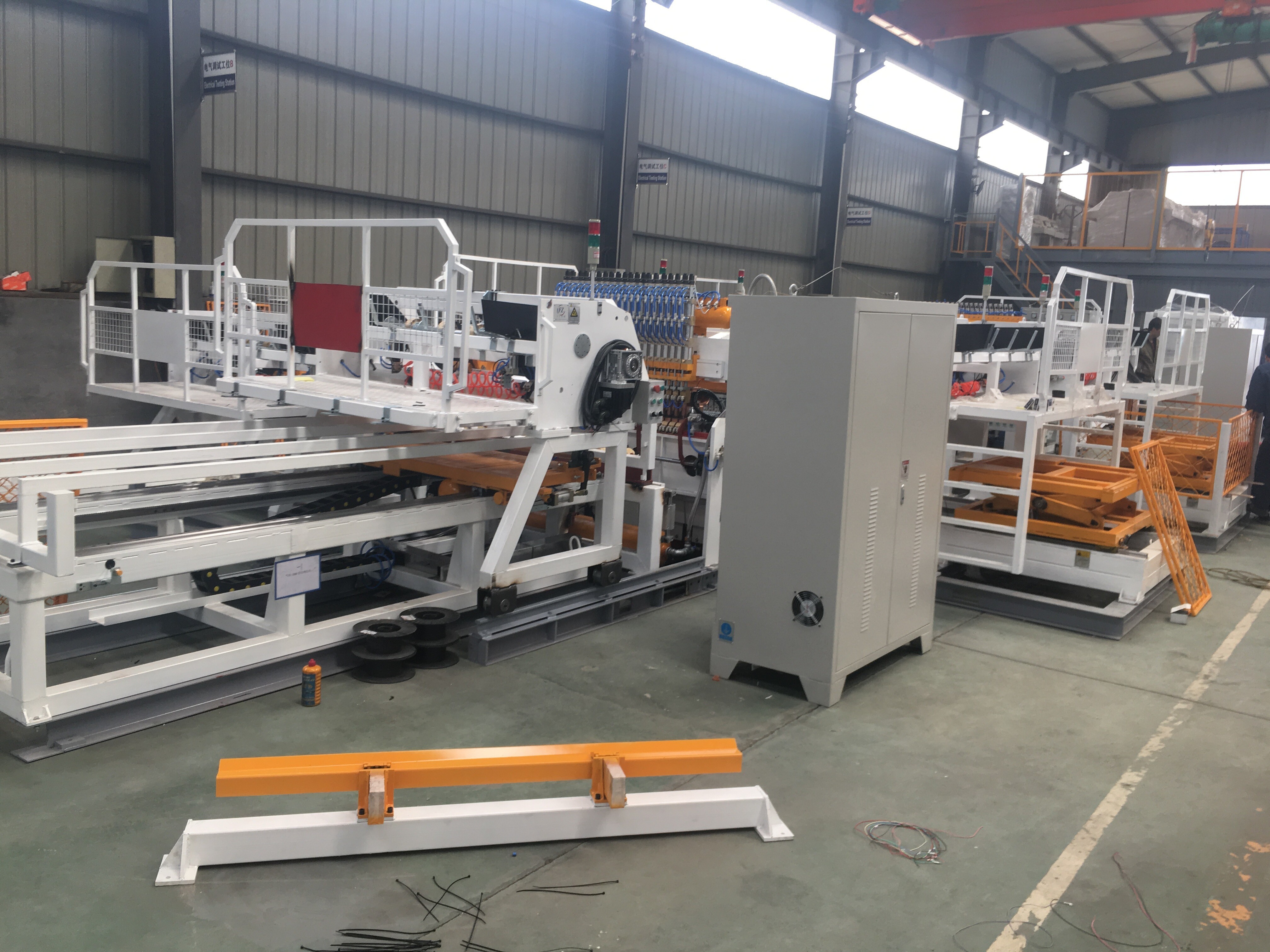 Pallet Racking Layer 1600mm Welded Wire Mesh Making Machine