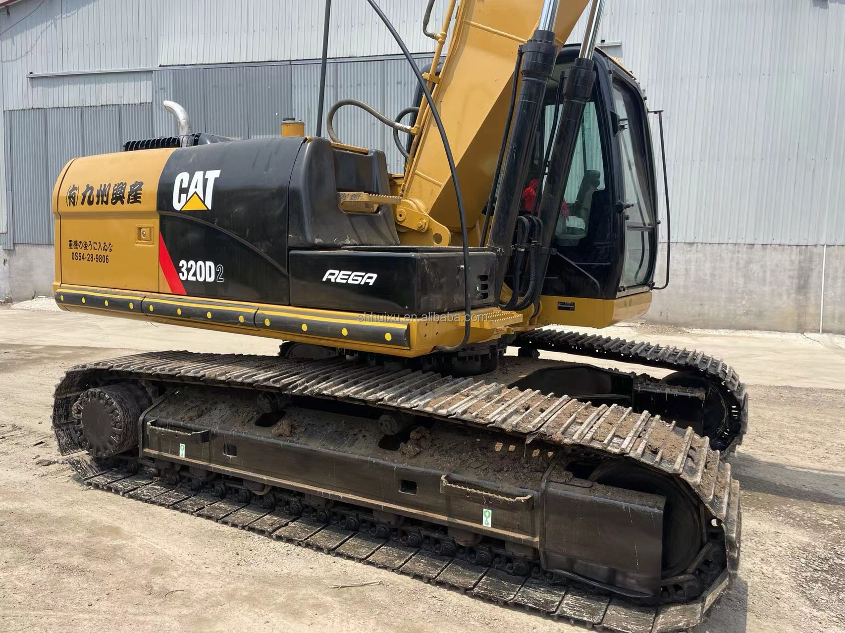 20 ton used excavator used cat 320d /high power engine second hand excavator cat 320d on sale