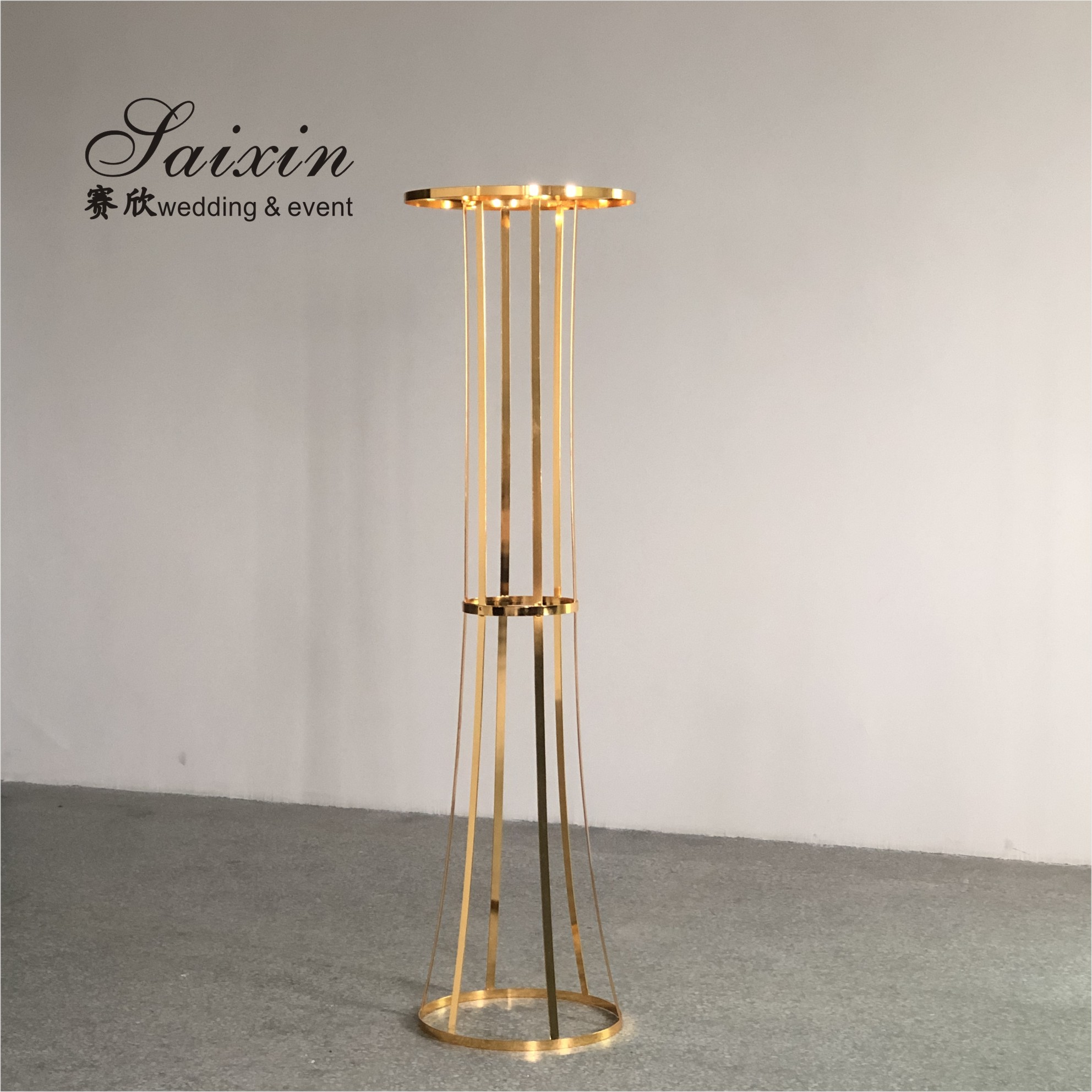 ZT-524 Luxury large decorative metal table trees for weddings table centerpieces