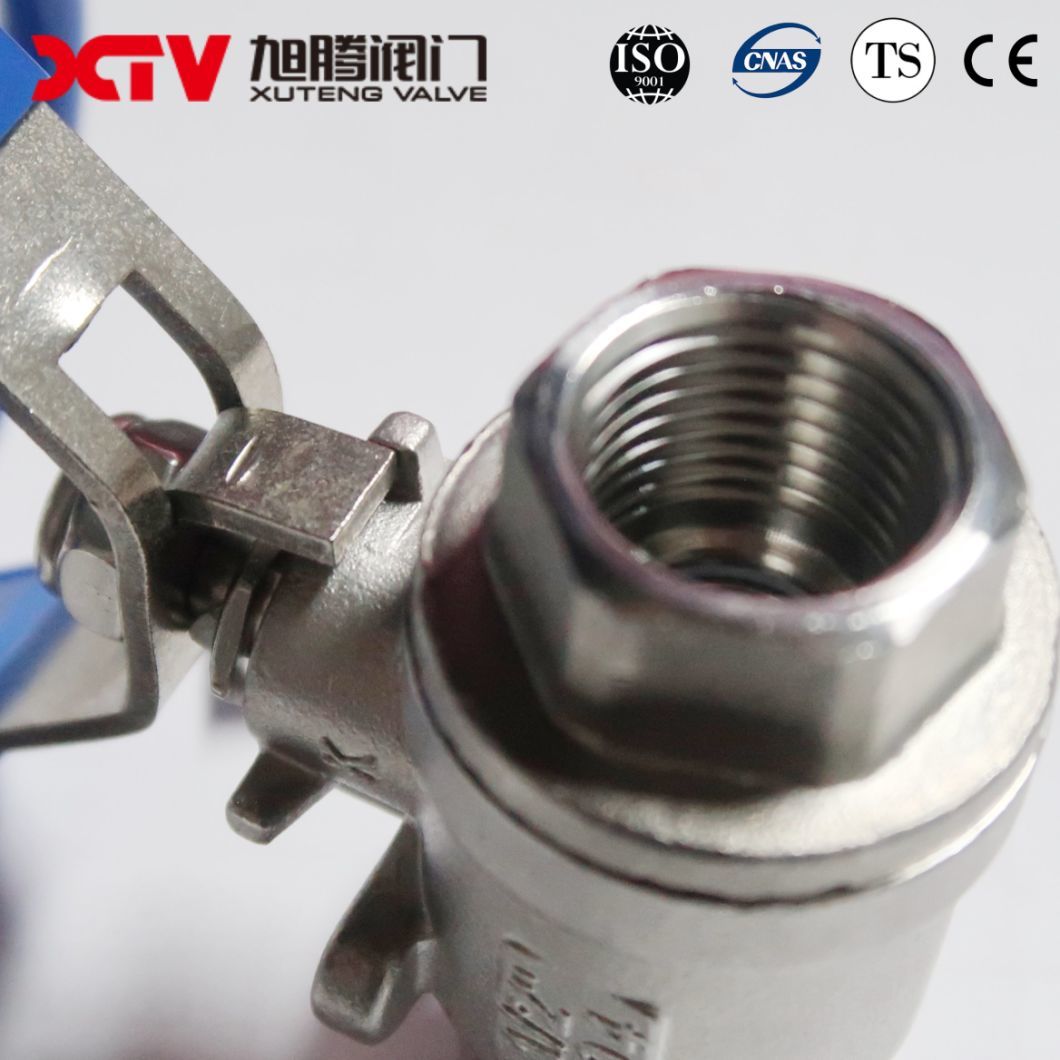 Stainless Steel Ball Valve with Round Handle Is Used in Chemical Industry