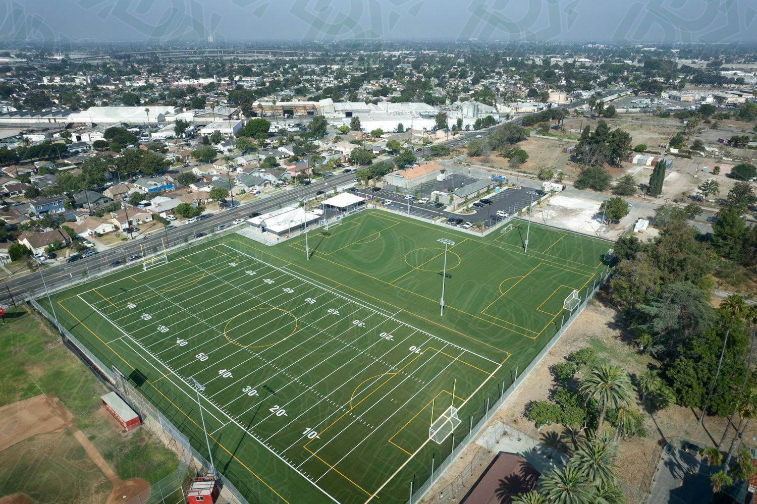 19mm 5800Dtex Artificial Grass Artificial Turf For Synthetic Grass Football Fields Sports