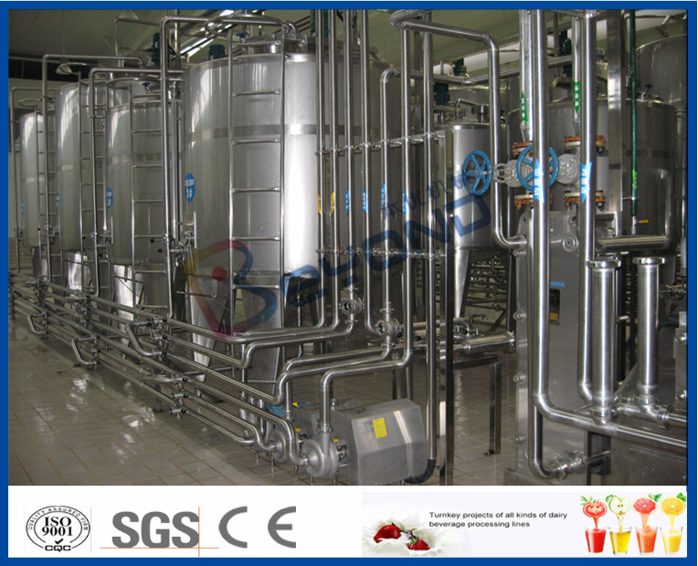 1000LPH 2000LPH 3000LPH Industrial Yogurt Making Machine With 100ml Plastic Cups Package