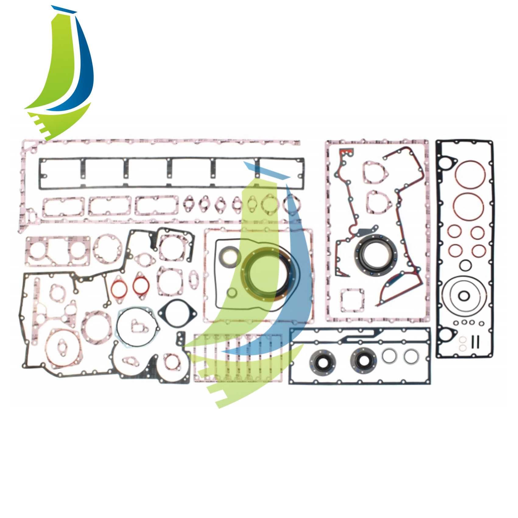 4089717 4376513 Engine Lower Gasket Kit Repair Kit For QSK19 Engine