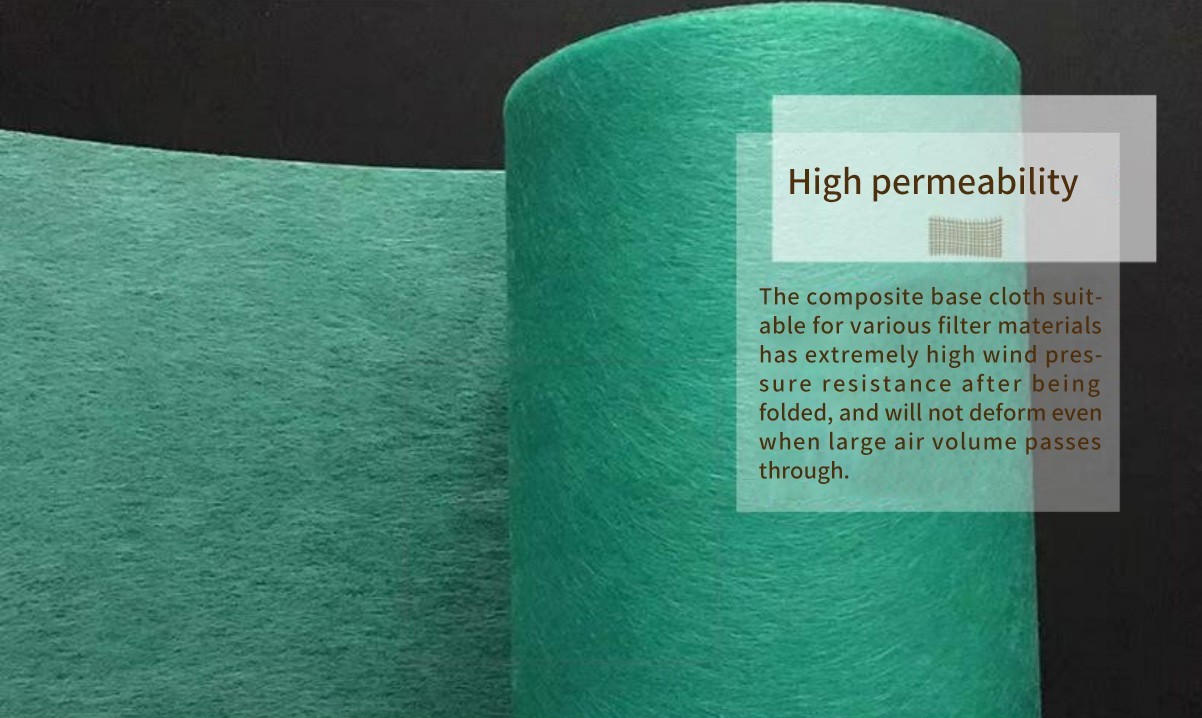 PET Polyester Melt Blown Filter Fabric Purple Blue Meltblown Filter Material