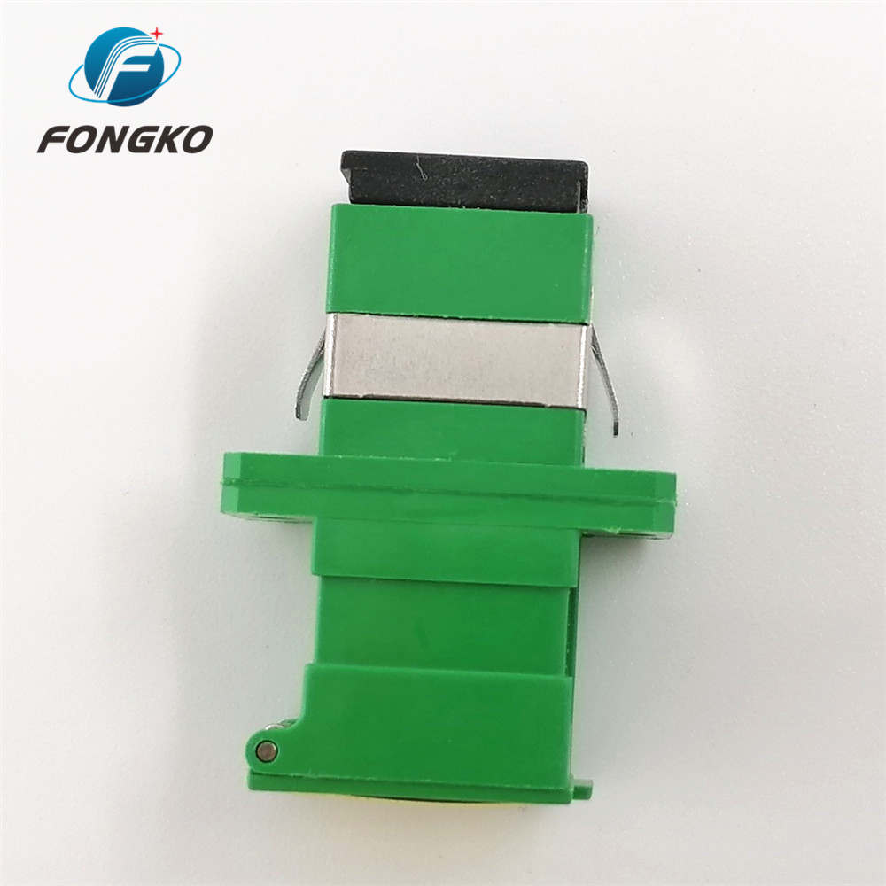 Direct Factory Produce Simplex Single Mode Sc Auto Shutter Fiber Optical Adapters