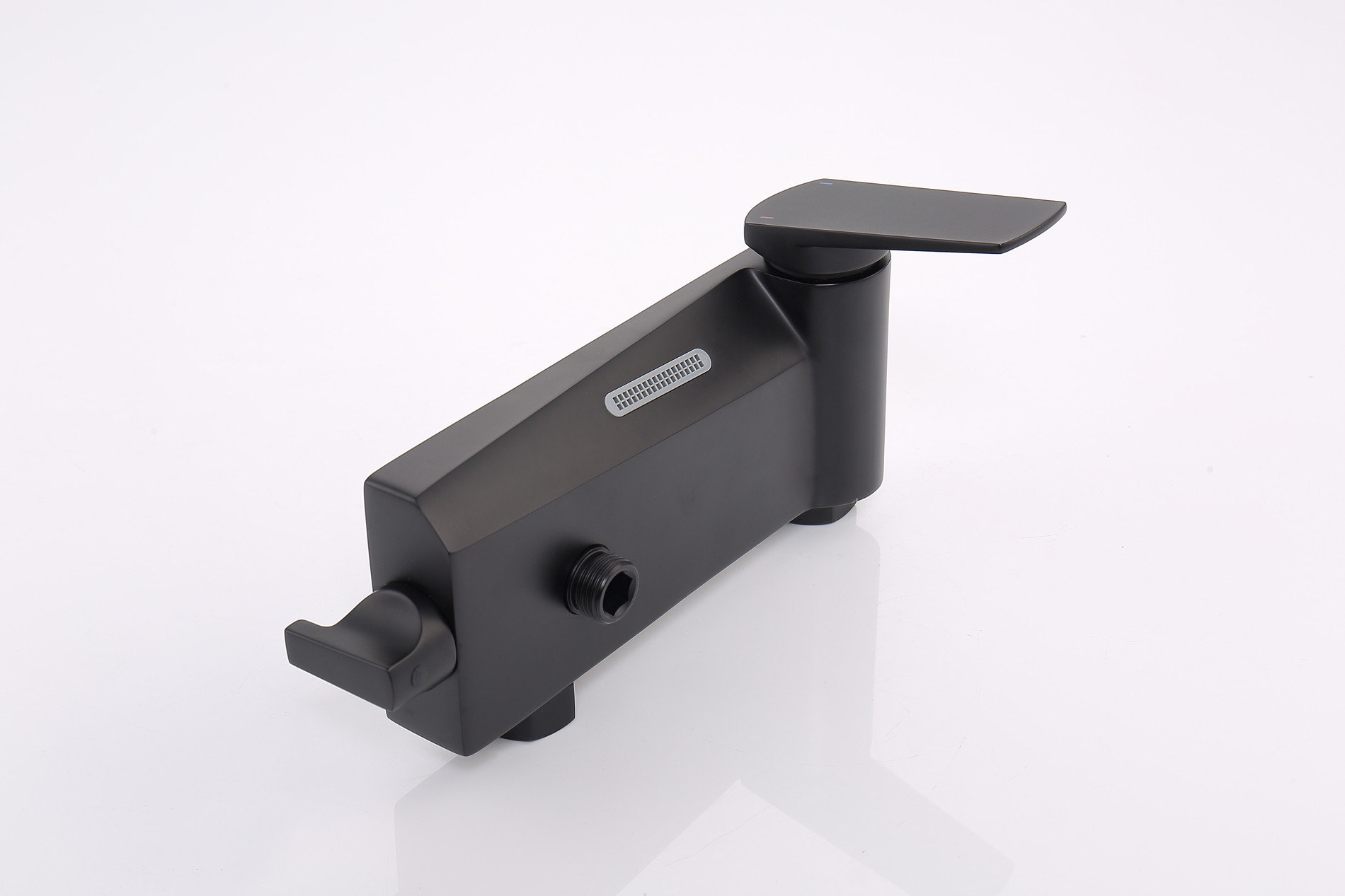 Brass Matte Black Shower Faucet Set Chrome Nickle Surface finishing