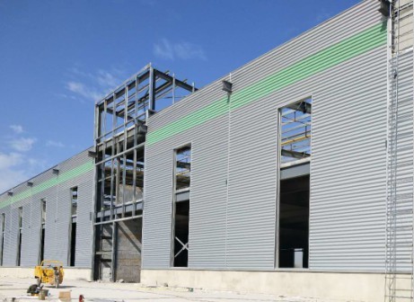 Portal Frame Warehouse Structure Single / Multi Floor Steel Structure Warehouse Building