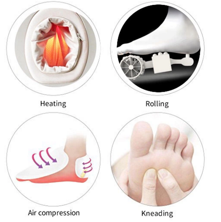 Golden ABS Pulse Air Compression Shiatsu Foot Massager With Three Strength