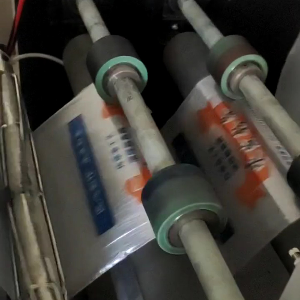 Used Plastic Woven Bags Automatic Printing Machine With Two Colors