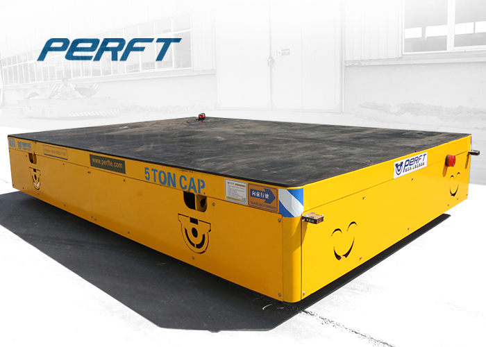 30 ton battery powered trackless transfer cart