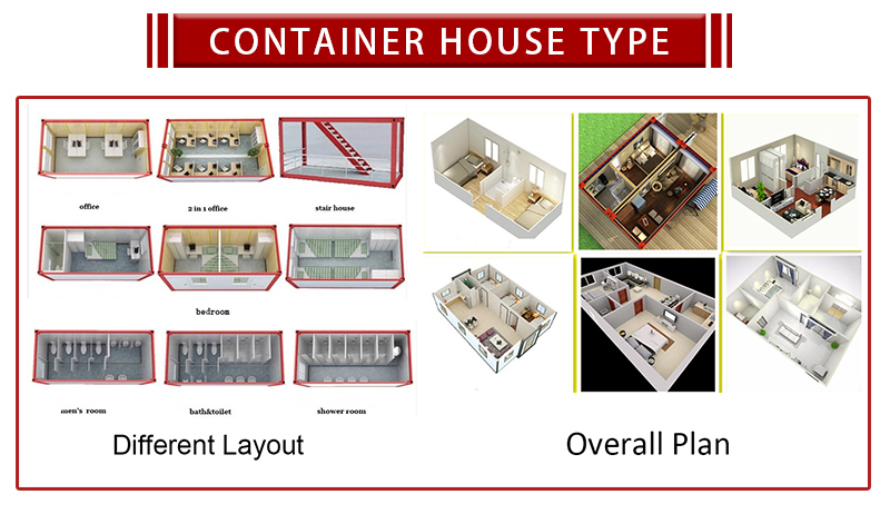 Container House 40ft Prefab Mobile Modern Luxury Hotel Housing For Apartment