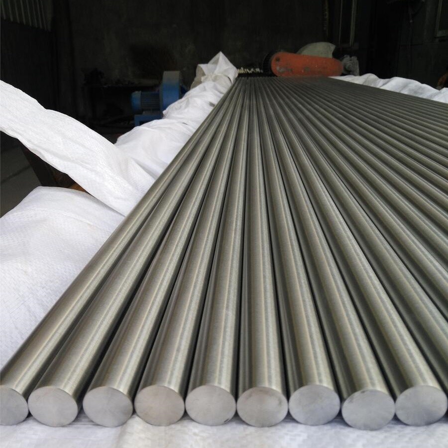 2024 Titanium Round Bars Bright Shaft Length 1m 2m 3m 4m 6m Bright Pure Ti Bars