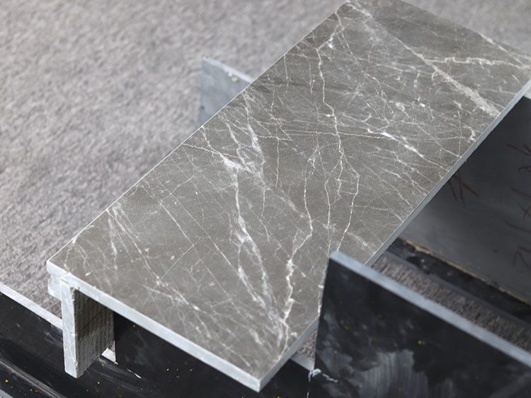 Decorative Polished Stair Ceramic Tiles 17mm Thickness Non Slip