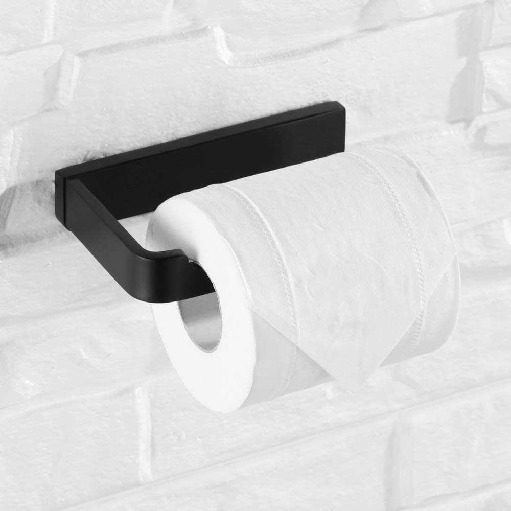 Single Matte Toilet Roll Storage Holder Stainless Steel Toilet Roll Holder
