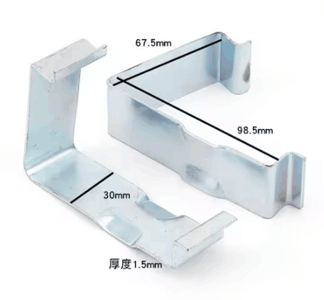 Logo Customized Reusable Plywood Box Assembling Crate Clip Spring Steel Snap Crate Clips