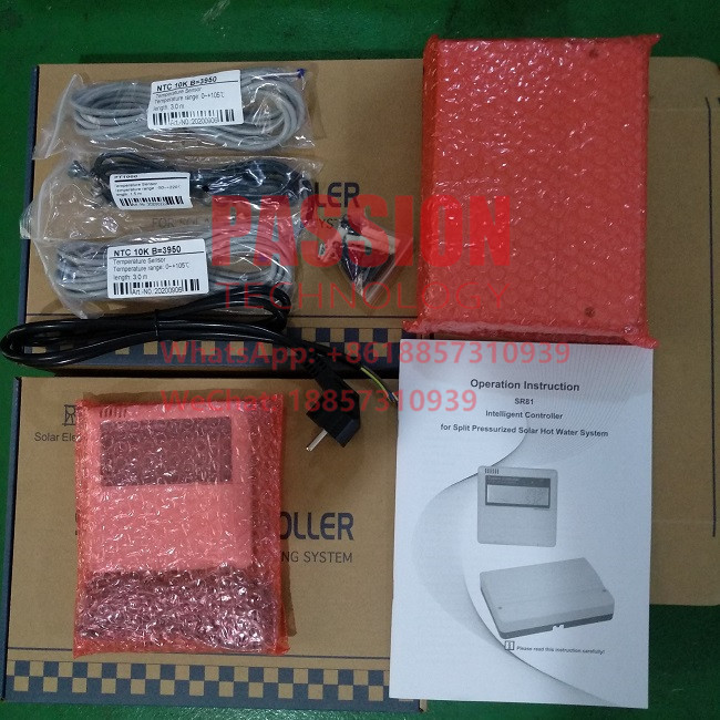 SR81 Controller 1500W For Separated Pressurized Solar Water Heating System