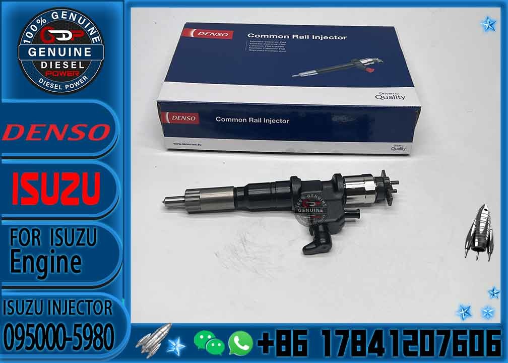 Common Rail Injector Diesel Fuel Injector 095000-5980 095000-5516 095000-5517 095000-5513 for KOMATSU