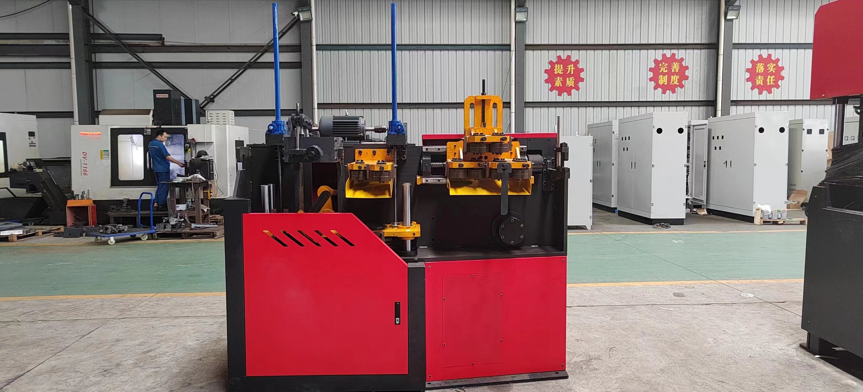 high accuracy Erw Square Pipe Welding Machine Truss Depth 70-270mm