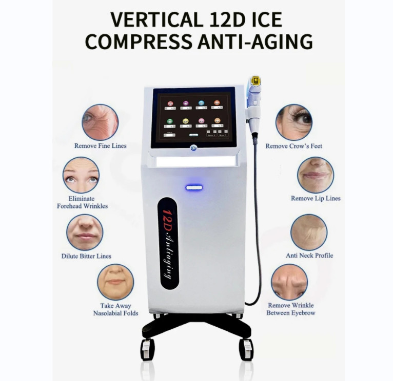 12D Ice Compress Anti-Aging HIFU Professional Fast And Efficient Beauty Machine With 2024 New Product