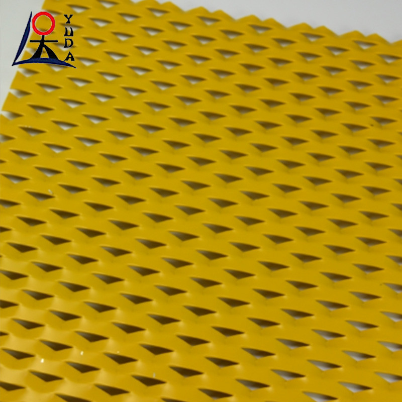 Corrosion Resistance Diamond Expanded Metal Mesh Panels Steel Plate