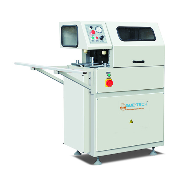 Economic upvc window corner cleaning machine for contruction window production, PLC cleaning machine