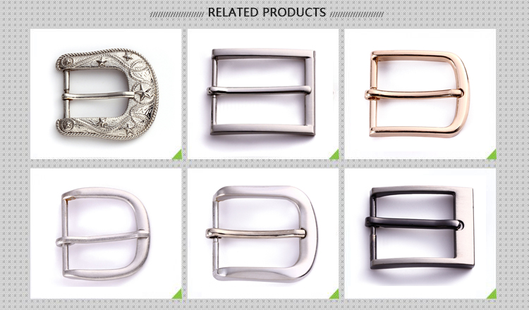 35mm Womens Belt Buckle , Zinc Alloy Custom Western Belt Buckles