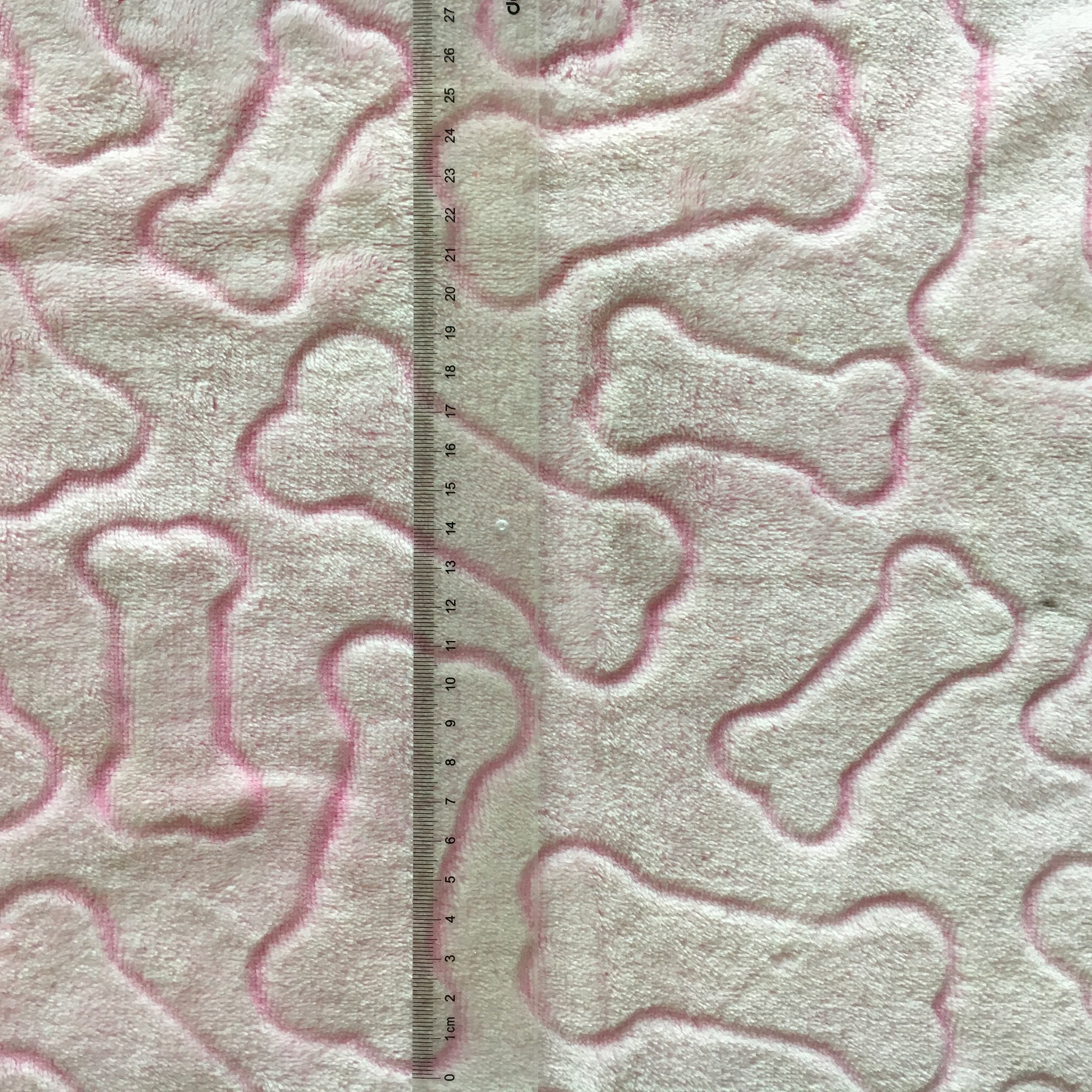 Hot sale super soft blaket fabric bone cutting cute TV blanket fabric
