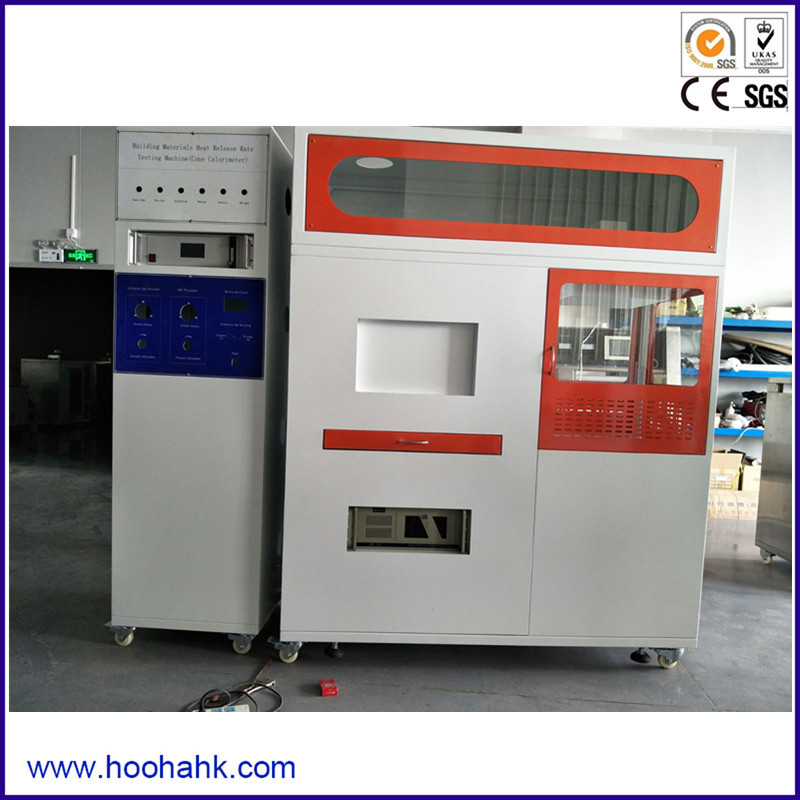ASTM E1354 and ISO 5660 GB/T 16172 Cone Calorimeter Heat Release Rate Flammability Testing machine