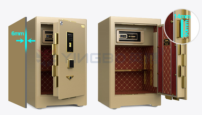 OEM 4 Cu Ft Fingerprint Lock Commercial Safe Box H780mm YB/ZY-70