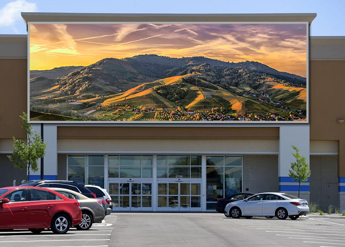 Airports P8 Outdoor LED Advertising Screen SMD3535 IP65 Waterproof