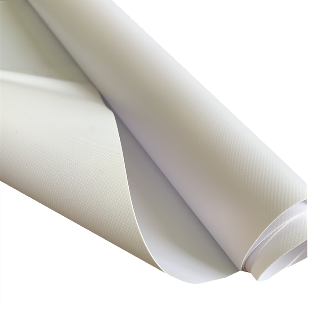 300-700g Floral PVC Fabric PVC Pana Flex Banner Roll Advertising Vinyl Printing