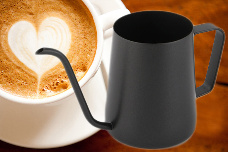 Long Mouth Stainless Steel Coffee Pot Water Jug Pour Over Coffee Kettle