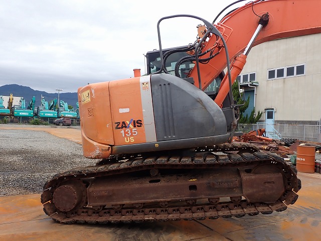 ZX135US-3 Used Digger 0.6M3 Bucket Capacity 13.5Ton Secondhand Excavator