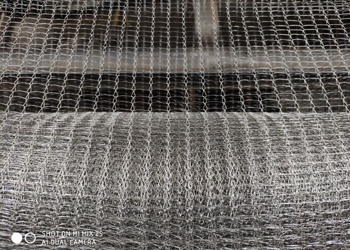 0.23mm 0.25mm Knitted Stainless Steel Wire Mesh Netting