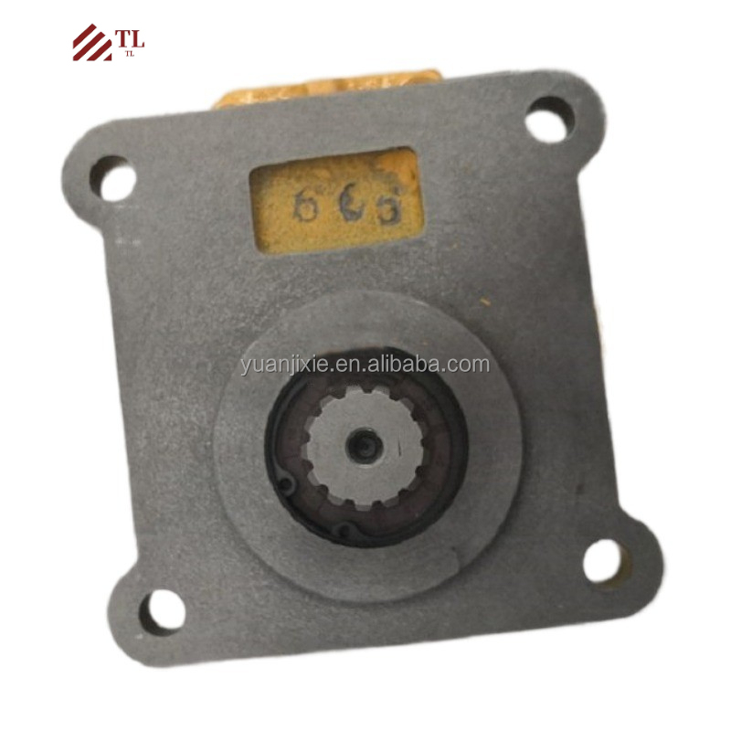 Shantui Bulldozer SD16 Customer Required Duplex Pump 16T-70-10000 with Solenoid Valve