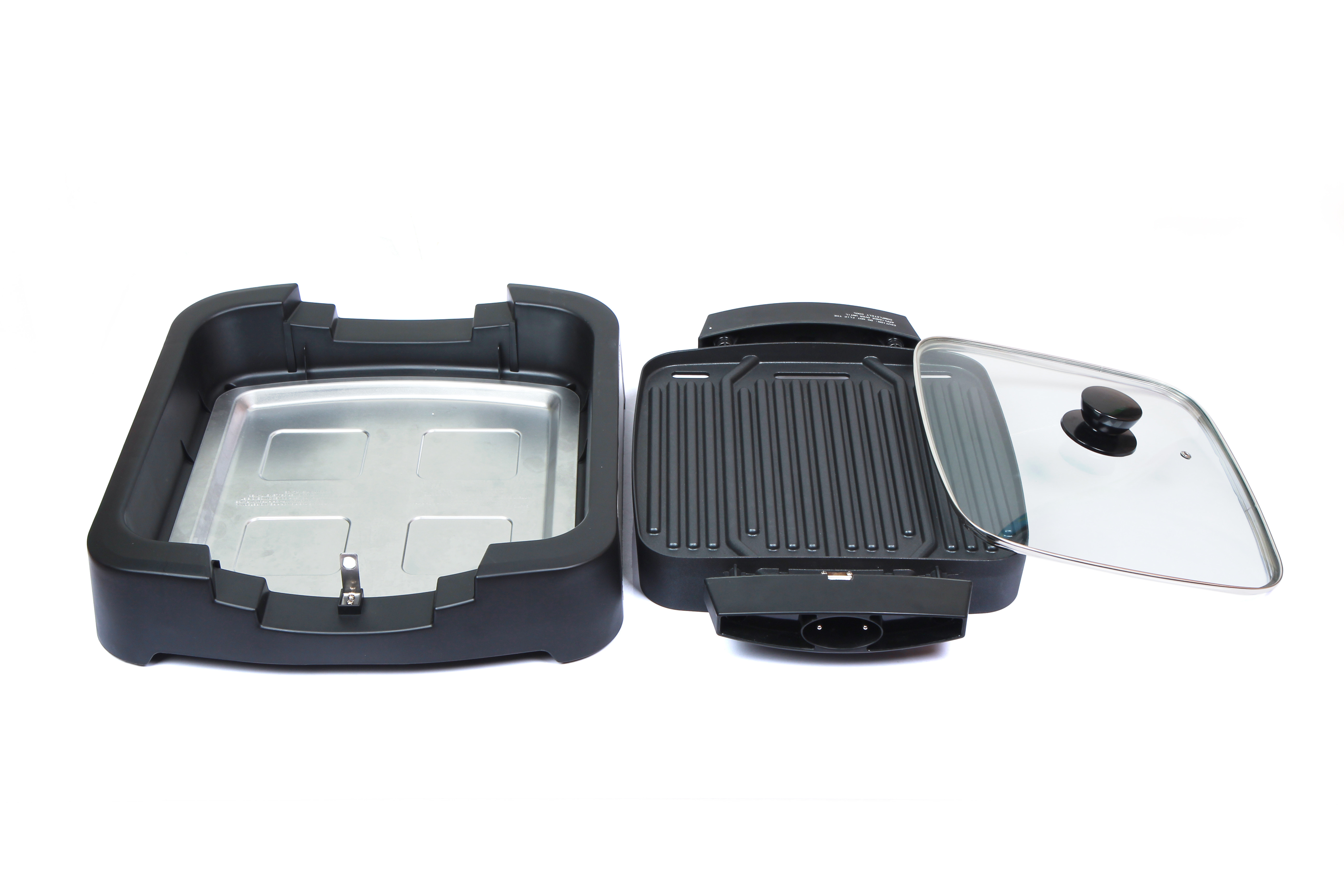 Reversible Table Household Electric Grill with Adjustable Thermostat Control