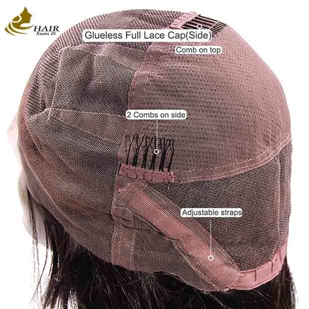 26Inch HD Brazilian Human Hair Lace Wig 130%-180% Density