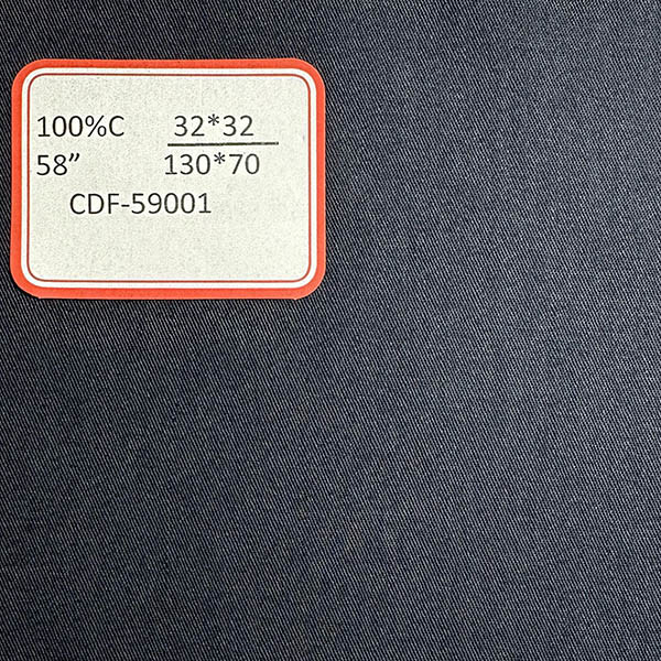 Cotton Flame Retardant Fabric 32S Fire Retardant Cloth 130*70 2/1