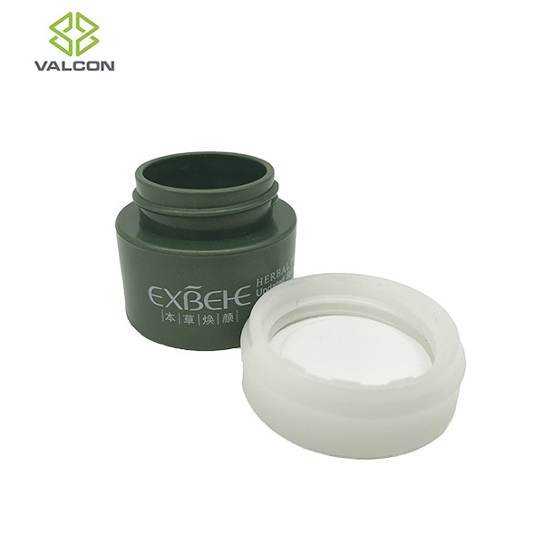 Round 5ml Cosmetic Cream Jar 30 MM Height Body Decorated Logo Printing