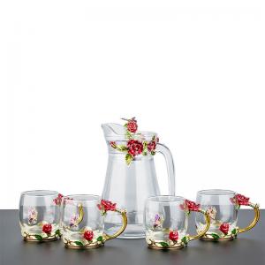 Buy cheap Decorating 370ml Enamel Coffee Cup Gifts For Wedding Anniversary product
