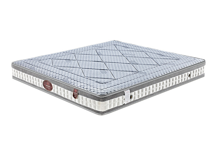 Hypoallergenic 2m Memory Medium Spring Mattress Pillow Top Breathable