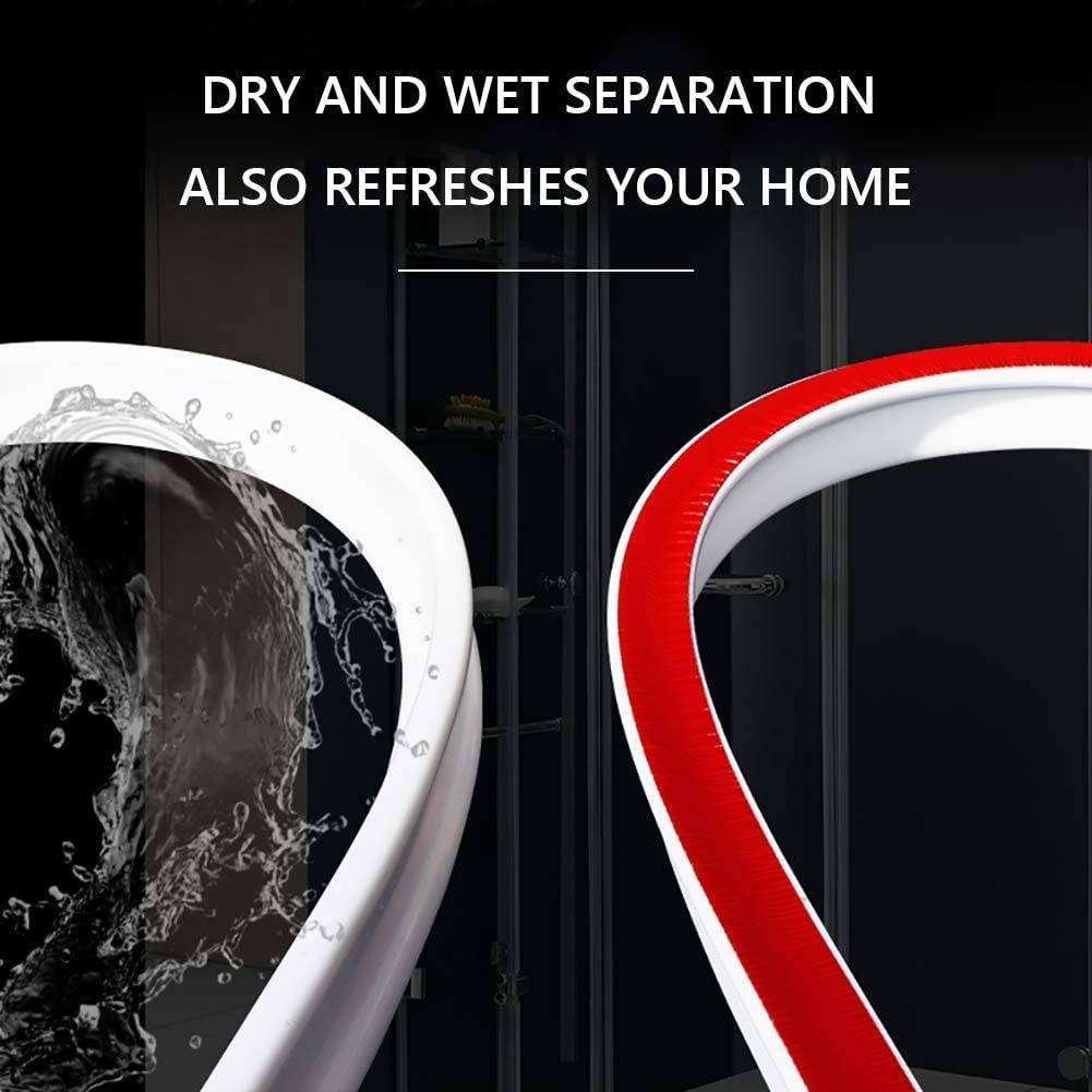 Customized or Standard Collapsible Silicone Water Dam for Timber Door Weatherstrip